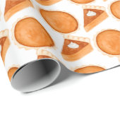 Papier Cadeau Tout à propos du Citrouille (Coin rond)