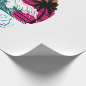 Papier Cadeau Tout arrive par vagues (Coin)