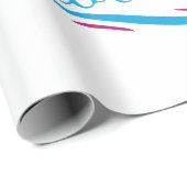 Papier Cadeau Tout arrive par vagues (Coin rond)