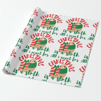 PAPIER CADEAU TOUT CE QUE JE VEUX POUR NOËL EST UN CARRÉ DOUX