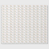 Papier Cadeau Tout est lumineux fun moderne brillant Noël scinti (Plat)