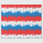 Papier Cadeau Toute la crème glacée américaine (Plat)