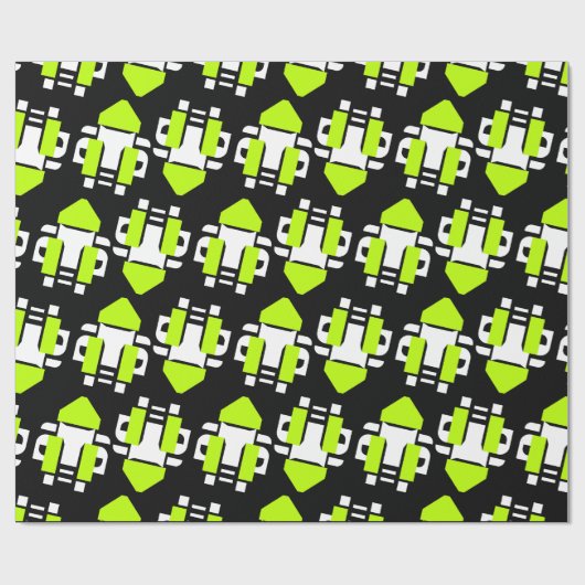 Papier Cadeau Toxic Neon Wrapping Paper (Plat)