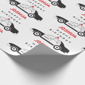 Papier Cadeau Toy Police Car Custom (Coin)