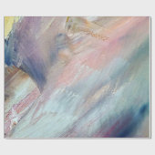 Papier Cadeau Tracé de brosse Abstrait (Plat)