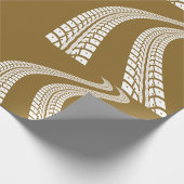 Papier Cadeau Traces de pneus