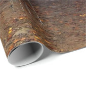 Papier Cadeau Traceur de la ferme rouge (Coin rond)