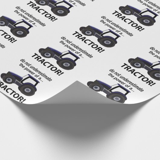 Papier Cadeau Tracteur (Coin)