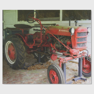 Papier Cadeau Tracteur de la Géorgie