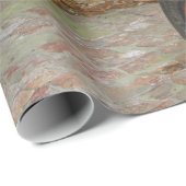 Papier Cadeau Tracteur de la Géorgie (Coin rond)