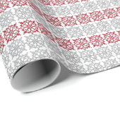 Papier Cadeau Traditional Latvian SUN sign geometric pattern I (Coin rond)