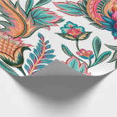 Papier Cadeau Traditional oriental seamless paisley pattern. Vin (Coin)