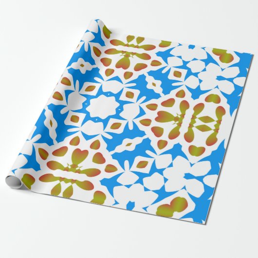 Papier Cadeau Traditional ornate mexican talavera. Universal des (Déroulé)