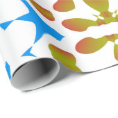 Papier Cadeau Traditional ornate mexican talavera. Universal des (Coin rond)