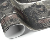 Papier Cadeau Train (Coin rond)
