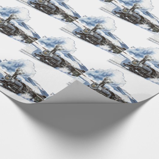 Papier Cadeau train (Coin)