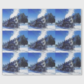 Papier Cadeau Train 3 (Plat)