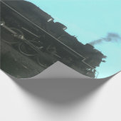 Papier Cadeau Train à vapeur (Coin)