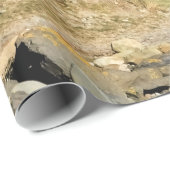 PAPIER CADEAU TRAIN À VAPEUR (Coin rond)