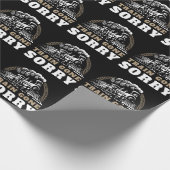 Papier Cadeau Train Partis Désolé D'Envelopper Le Papier (Coin)