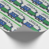 Papier Cadeau Trains (Coin)