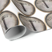 PAPIER CADEAU TRAINS À VAPEUR (Coin rond)