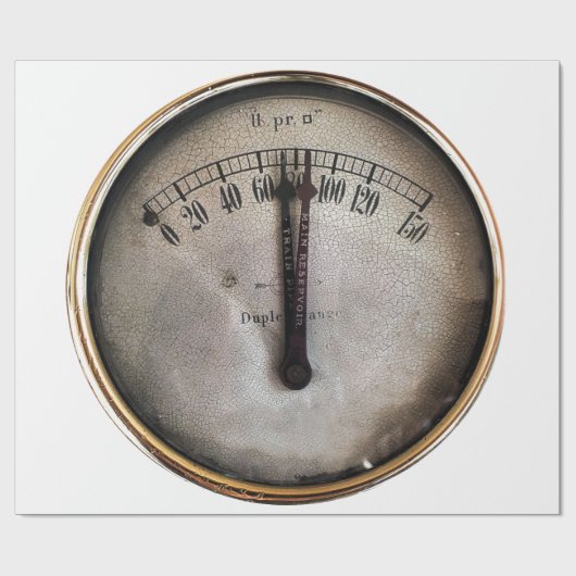 PAPIER CADEAU TRAINS À VAPEUR (Plat)