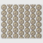 PAPIER CADEAU TRAINS À VAPEUR (Plat)