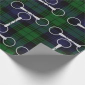 Papier Cadeau Trait et plaid (Coin)