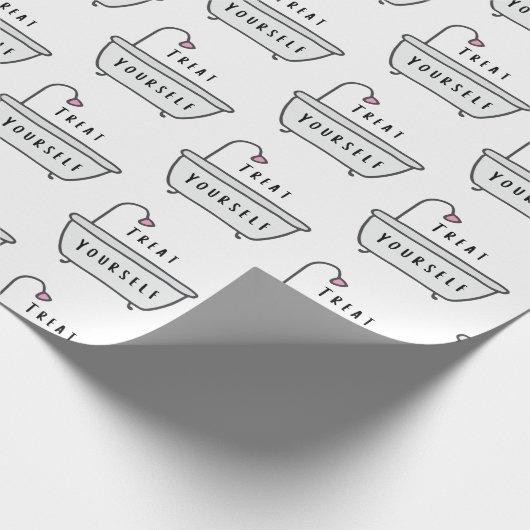 Papier Cadeau Traitez-Vous Le Papier D'Enveloppement (Coin)