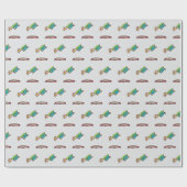 Papier Cadeau Trampoline (Plat)