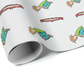Papier Cadeau Trampoline (Coin rond)