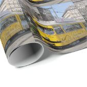 Papier Cadeau Tramway de Vienne (Coin rond)