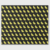 Papier Cadeau Tranche de citron (Plat)