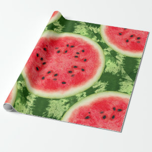 Papier Cadeau Tranche de fruit de pastèque