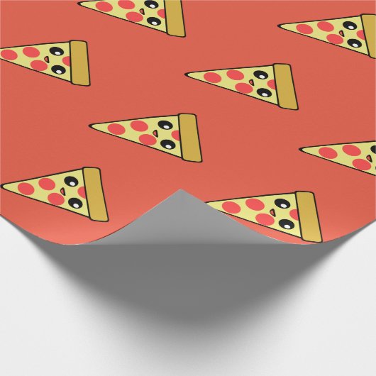 Papier Cadeau Tranche de pizza (Coin)