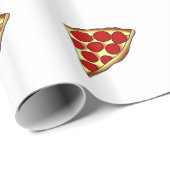 Papier Cadeau Tranche de pizza (Coin rond)