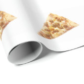 Papier Cadeau Tranche de pizza (Coin rond)