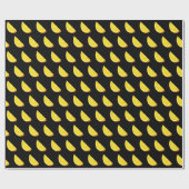 Papier Cadeau tranche orange (Plat)