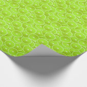 Papier Cadeau Tranches de chaux (Coin)