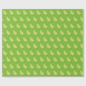 Papier Cadeau Tranches de chaux (Plat)