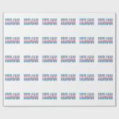 Papier Cadeau Trans Humain (Plat)