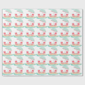 Papier Cadeau Transats (Plat)