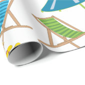 Papier Cadeau Transats (Coin rond)