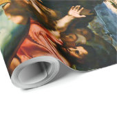 Papier Cadeau Transfiguration, Raphael (Coin rond)