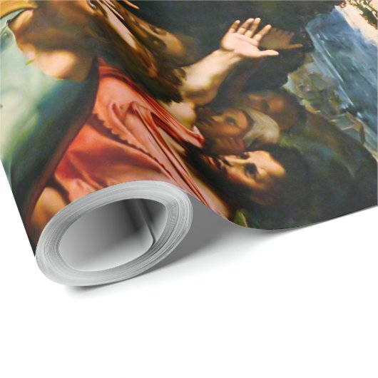 Papier Cadeau Transfiguration, Raphael (Coin rond)