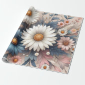 Papier Cadeau Transformez votre espace avec une élégante flore d (Déroulé)