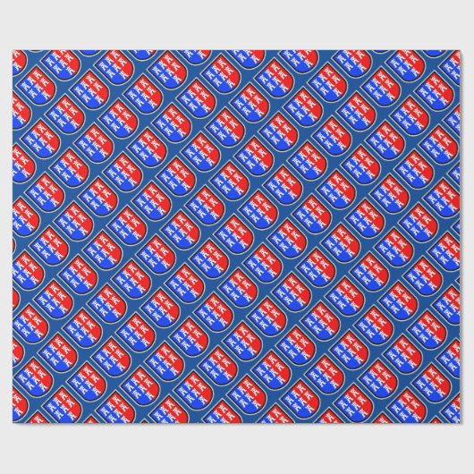 Papier cadeau Transylvanie (Plat)