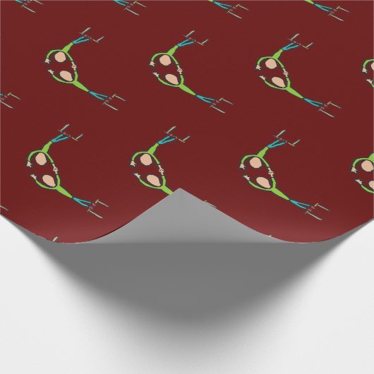 Papier Cadeau Trapeze Cirque (Coin)