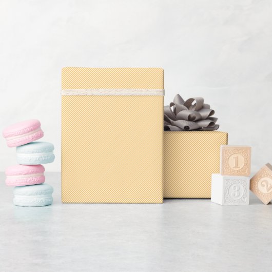 Papier Cadeau Trappes jaunes moutarde, élégantes et classiques (Baby Shower)